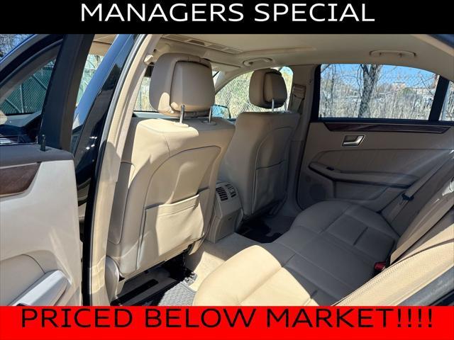used 2013 Mercedes-Benz E-Class car, priced at $7,317