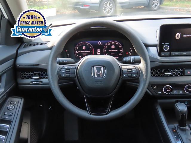 new 2025 Honda Accord car, priced at $31,047