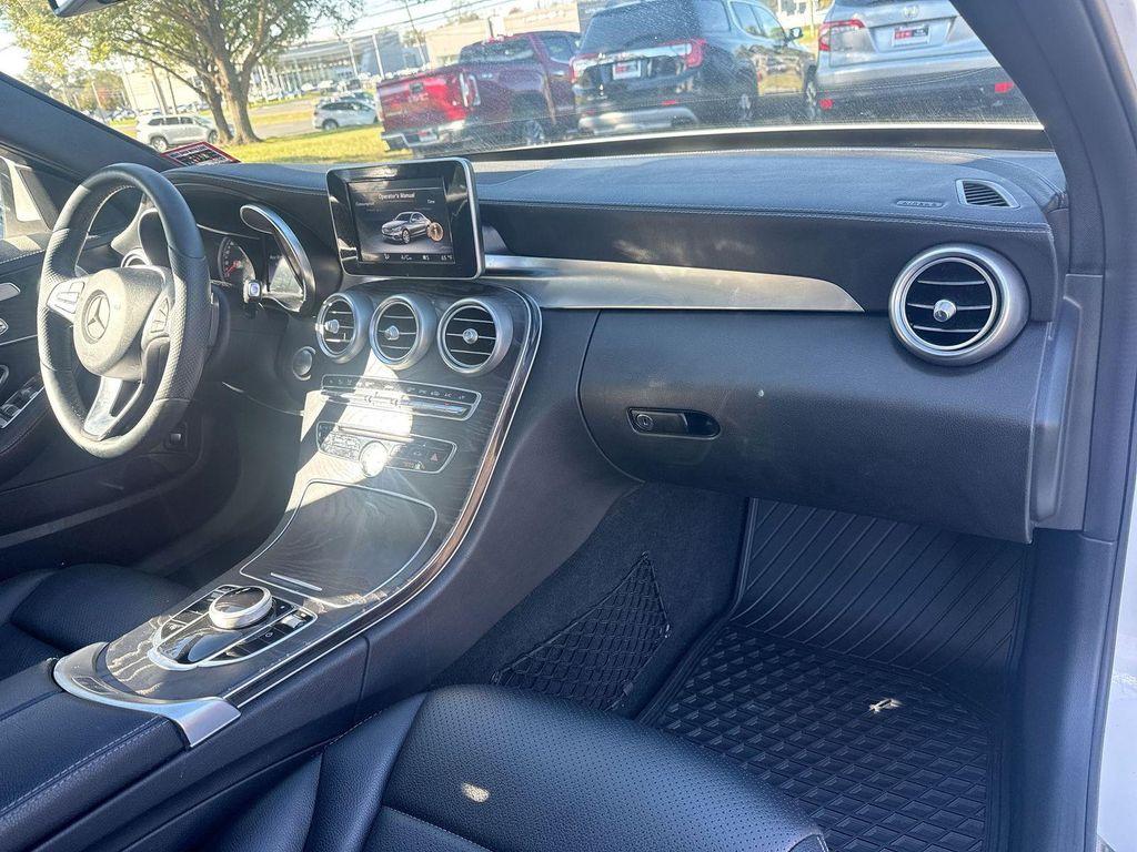 used 2017 Mercedes-Benz C-Class car, priced at $14,990
