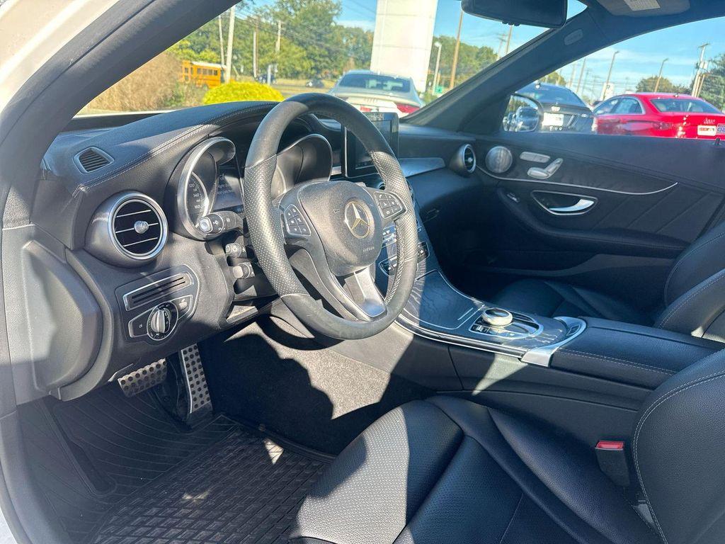 used 2017 Mercedes-Benz C-Class car, priced at $14,990