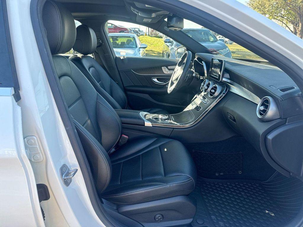 used 2017 Mercedes-Benz C-Class car, priced at $14,990