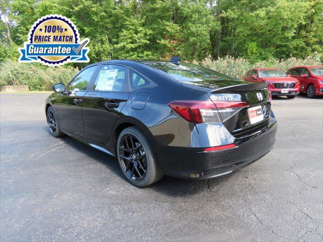 new 2025 Honda Civic Hybrid car, priced at $28,988