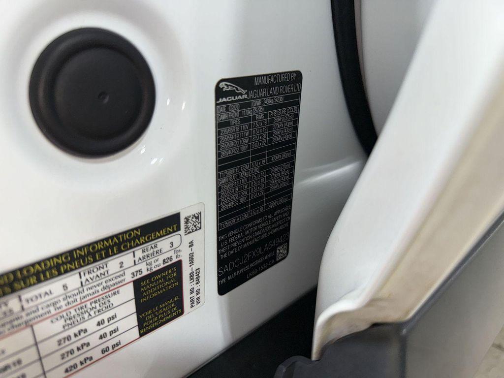 used 2020 Jaguar F-PACE car, priced at $18,980