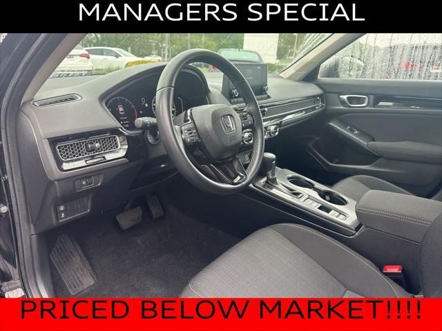 used 2023 Honda Civic car, priced at $24,049