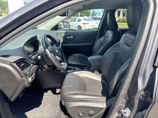 used 2021 Jeep Cherokee car, priced at $22,225