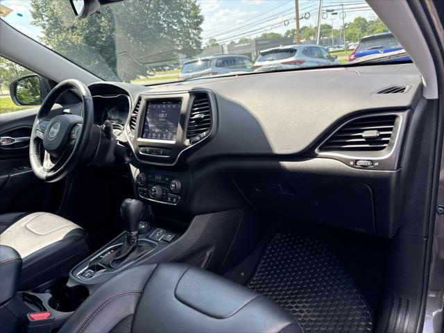 used 2021 Jeep Cherokee car, priced at $22,225