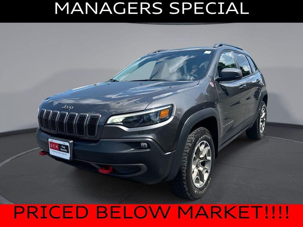 used 2021 Jeep Cherokee car, priced at $19,990