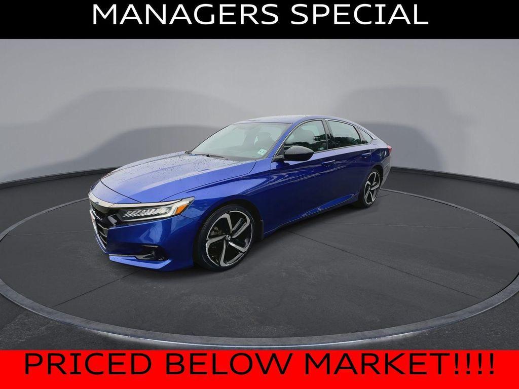 used 2022 Honda Accord car, priced at $18,490