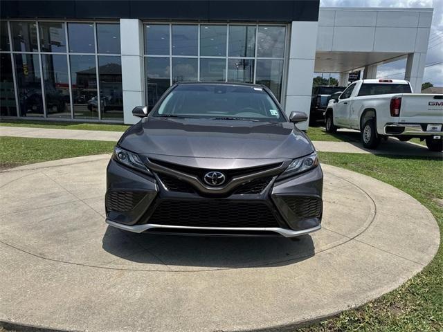 used 2021 Toyota Camry car, priced at $28,500