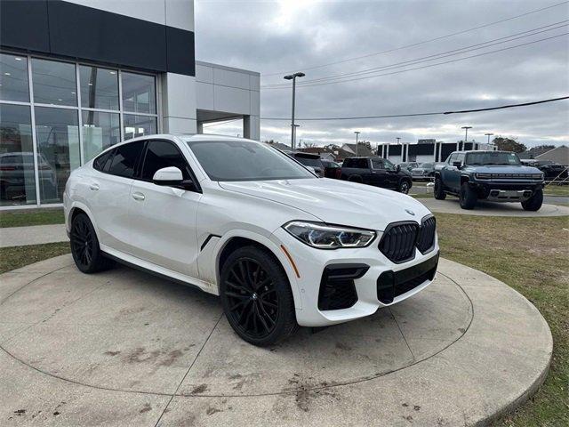 used 2022 BMW X6 car, priced at $55,182