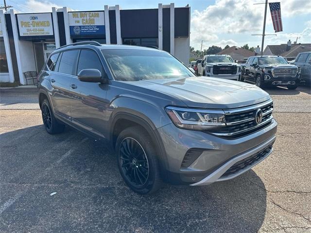 used 2021 Volkswagen Atlas car, priced at $19,995