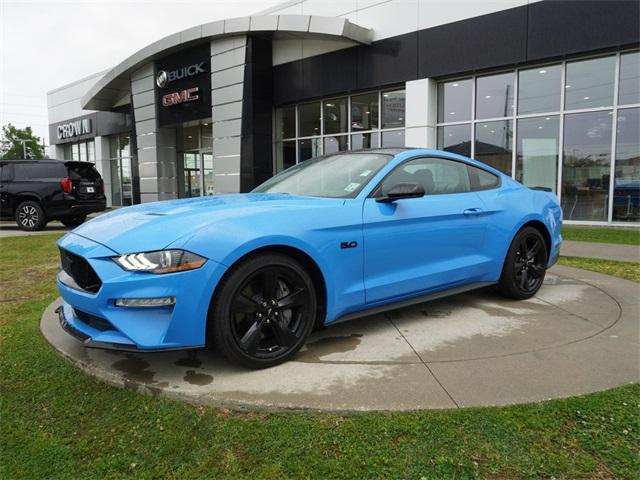 used 2022 Ford Mustang car, priced at $45,677