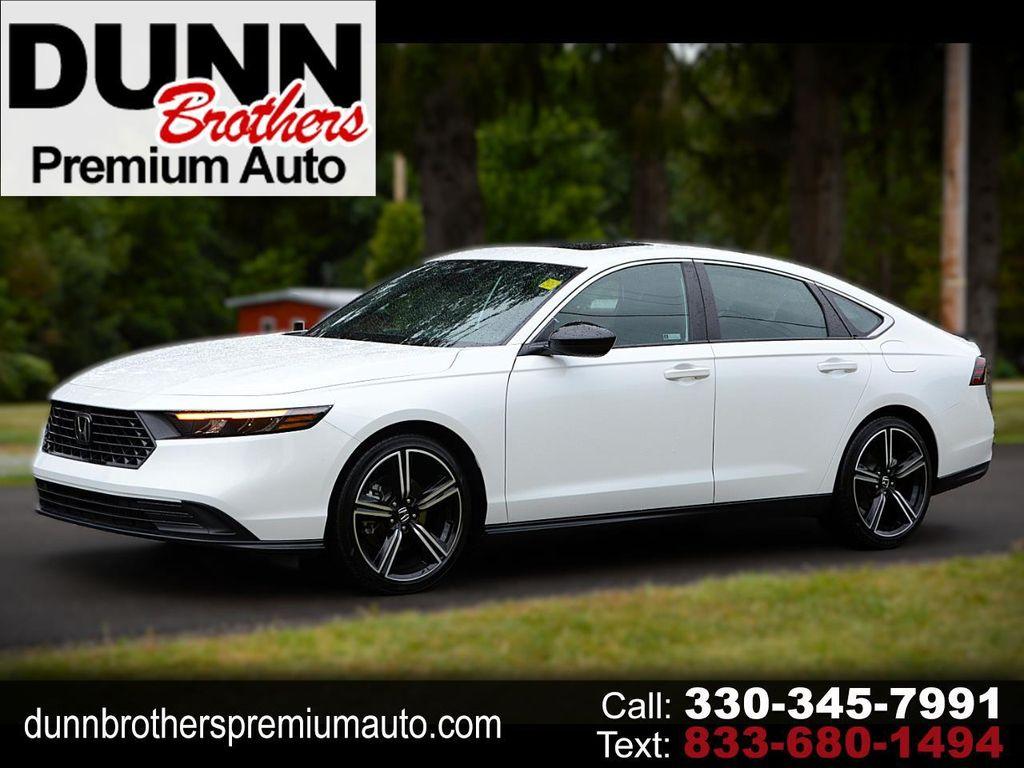 used 2023 Honda Accord Hybrid car, priced at $31,950