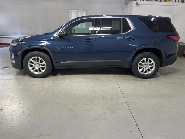 used 2022 Chevrolet Traverse car, priced at $27,495