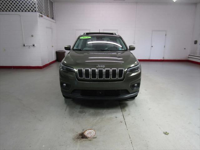 used 2021 Jeep Cherokee car, priced at $22,995