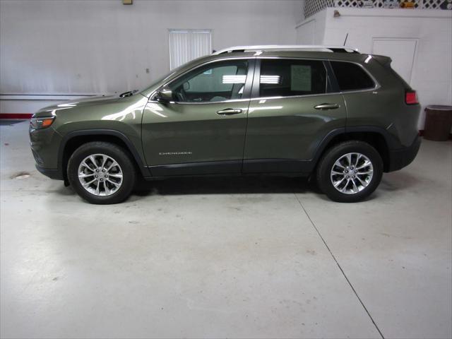 used 2021 Jeep Cherokee car, priced at $22,995