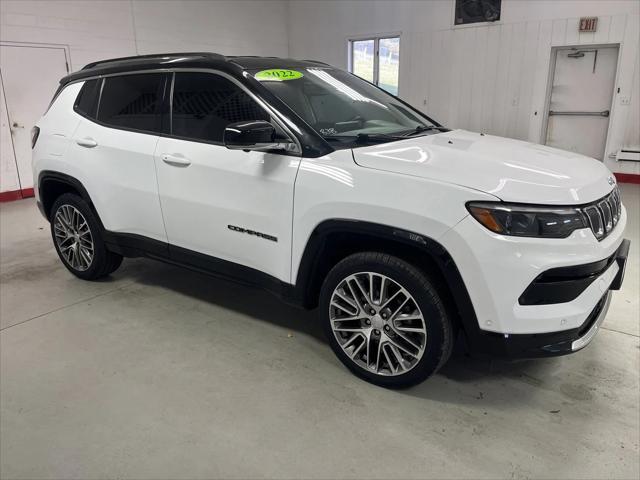 used 2022 Jeep Compass car, priced at $23,995