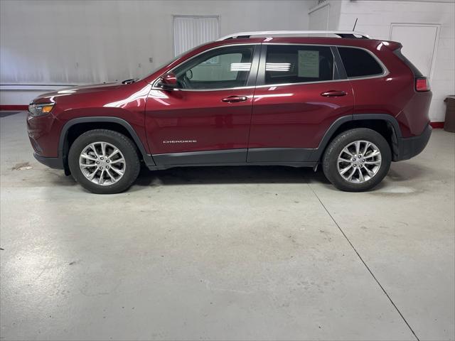 used 2021 Jeep Cherokee car, priced at $21,995