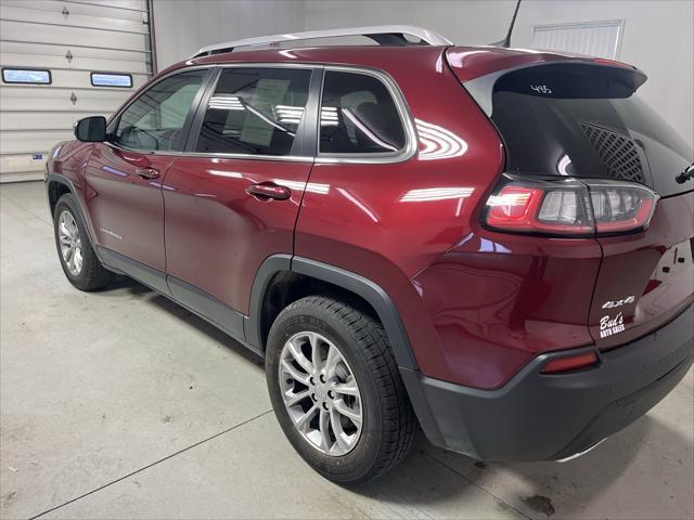 used 2021 Jeep Cherokee car, priced at $21,995