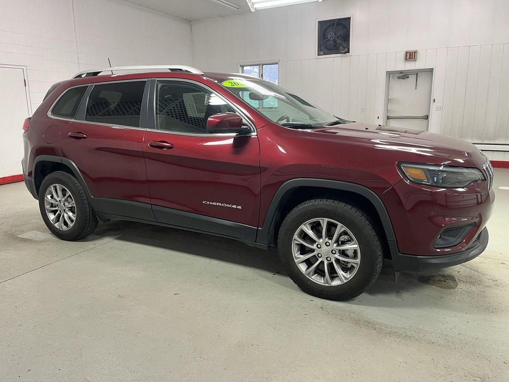 used 2021 Jeep Cherokee car, priced at $21,995