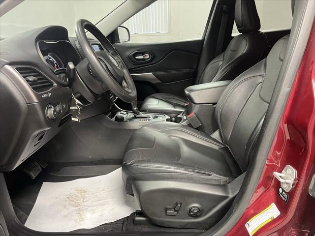 used 2021 Jeep Cherokee car, priced at $21,995