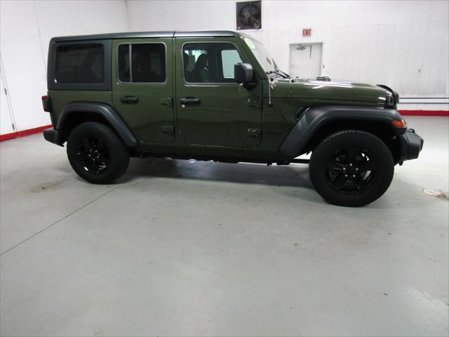 used 2021 Jeep Wrangler Unlimited car, priced at $33,495