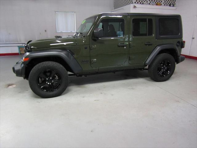 used 2021 Jeep Wrangler Unlimited car, priced at $33,495