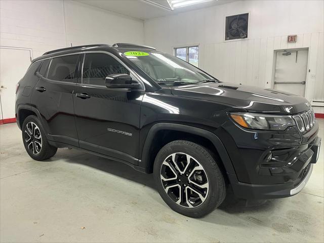 used 2022 Jeep Compass car, priced at $23,995