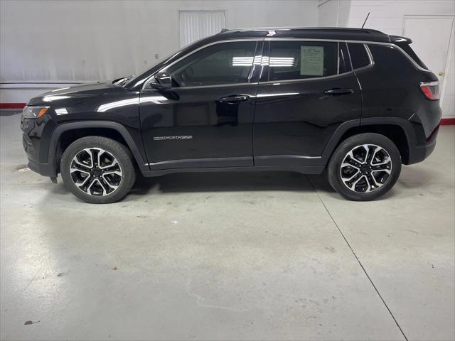 used 2022 Jeep Compass car, priced at $23,995