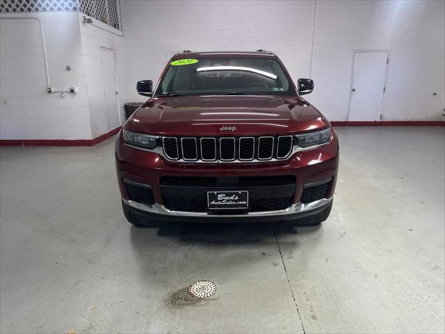 used 2021 Jeep Grand Cherokee L car, priced at $31,495