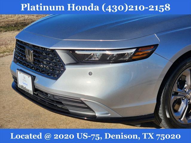 used 2023 Honda Accord Hybrid car, priced at $28,202