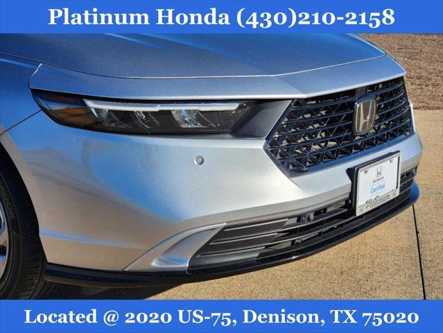 used 2023 Honda Accord Hybrid car, priced at $28,202