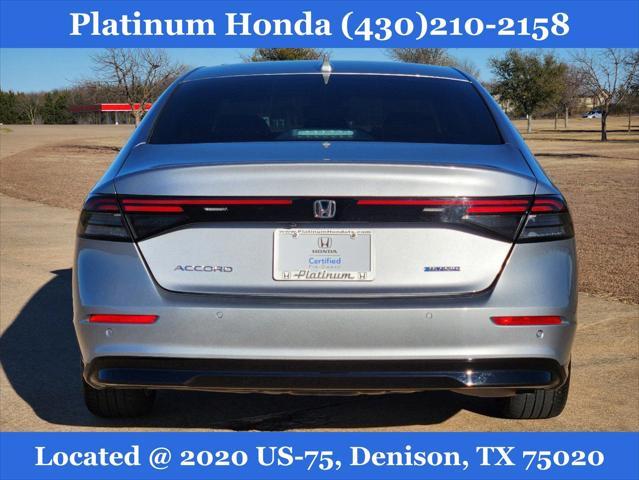 used 2023 Honda Accord Hybrid car, priced at $28,202