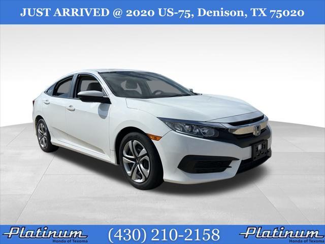 used 2017 Honda Civic car, priced at $19,129