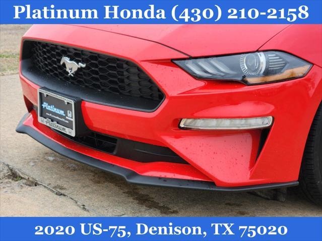 used 2022 Ford Mustang car, priced at $24,431