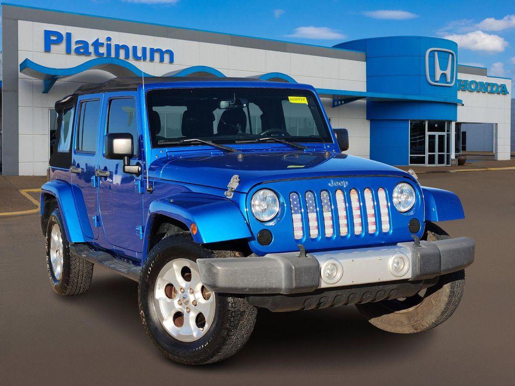 used 2015 Jeep Wrangler Unlimited car, priced at $17,337