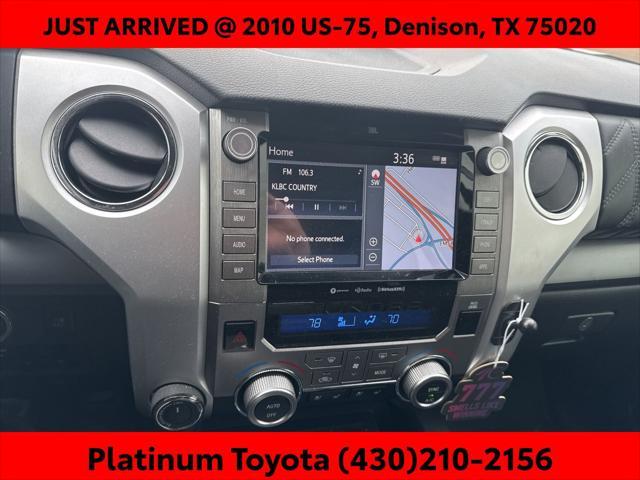 used 2021 Toyota Tundra car, priced at $45,821