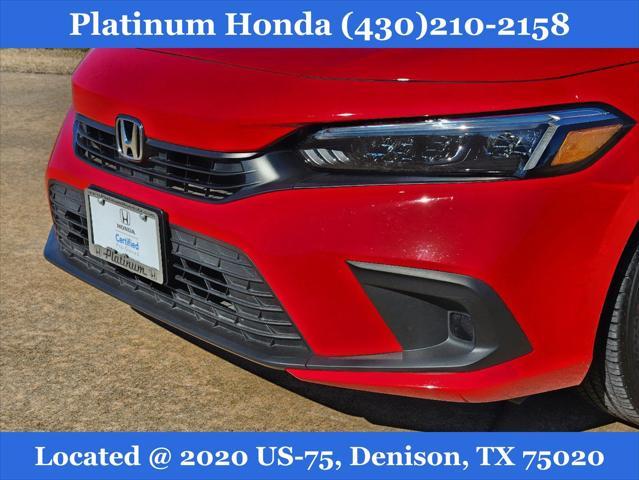 used 2023 Honda Civic car, priced at $24,621