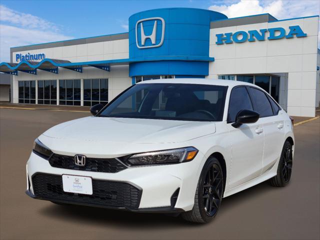 used 2025 Honda Civic car, priced at $25,500