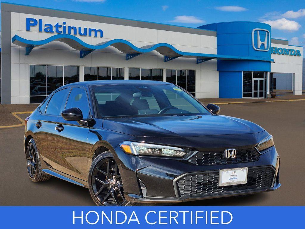 used 2025 Honda Civic car, priced at $24,851