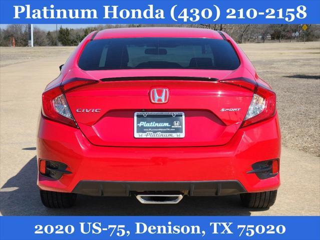 used 2021 Honda Civic car, priced at $20,299