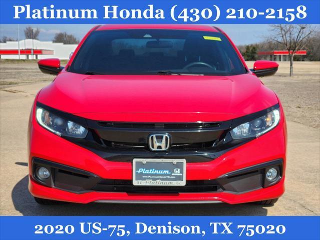 used 2021 Honda Civic car, priced at $20,299