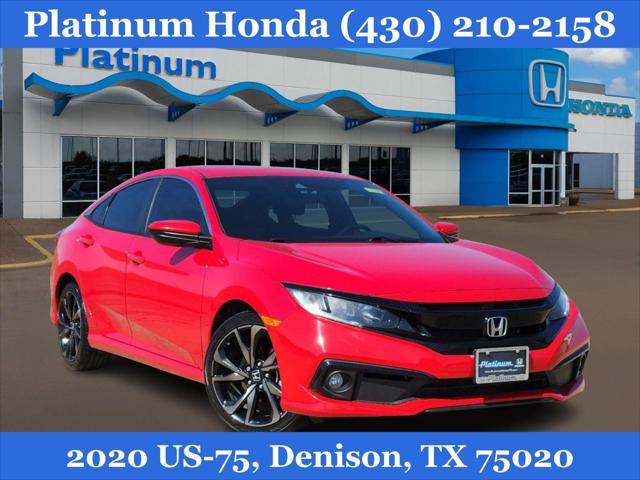 used 2021 Honda Civic car, priced at $20,299