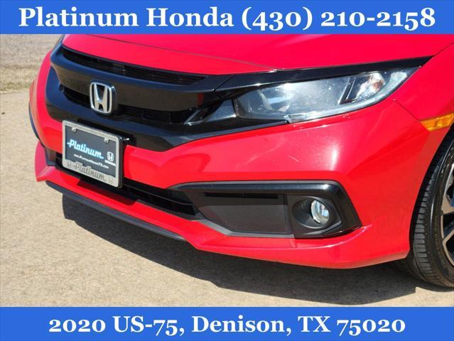 used 2021 Honda Civic car, priced at $20,299