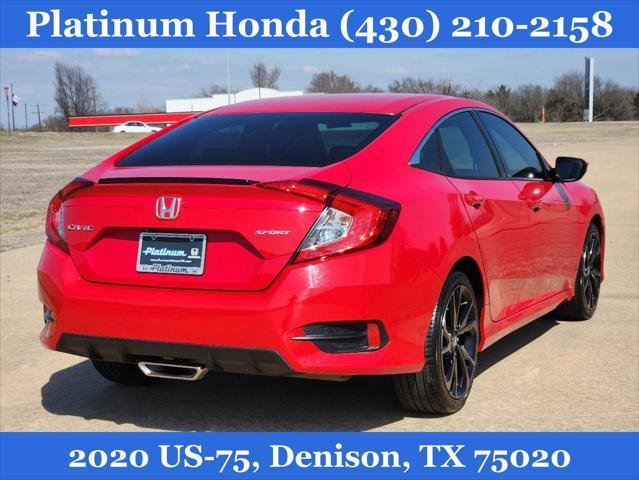 used 2021 Honda Civic car, priced at $20,299