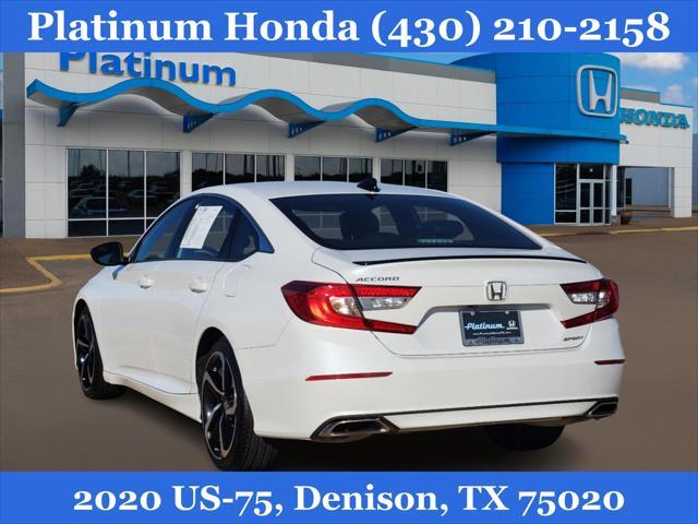 used 2021 Honda Accord car, priced at $20,401