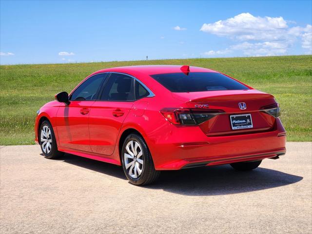 used 2024 Honda Civic car, priced at $25,078
