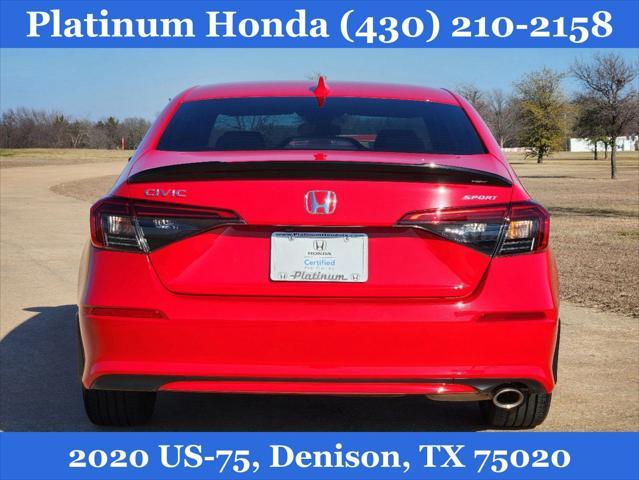 used 2024 Honda Civic car, priced at $25,368