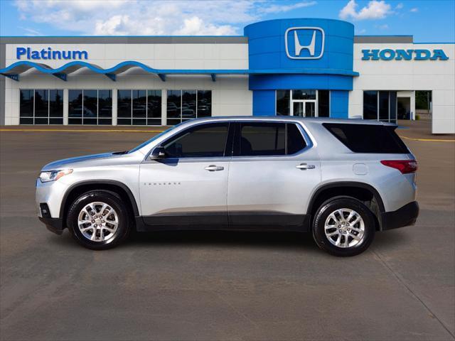 used 2021 Chevrolet Traverse car, priced at $24,998