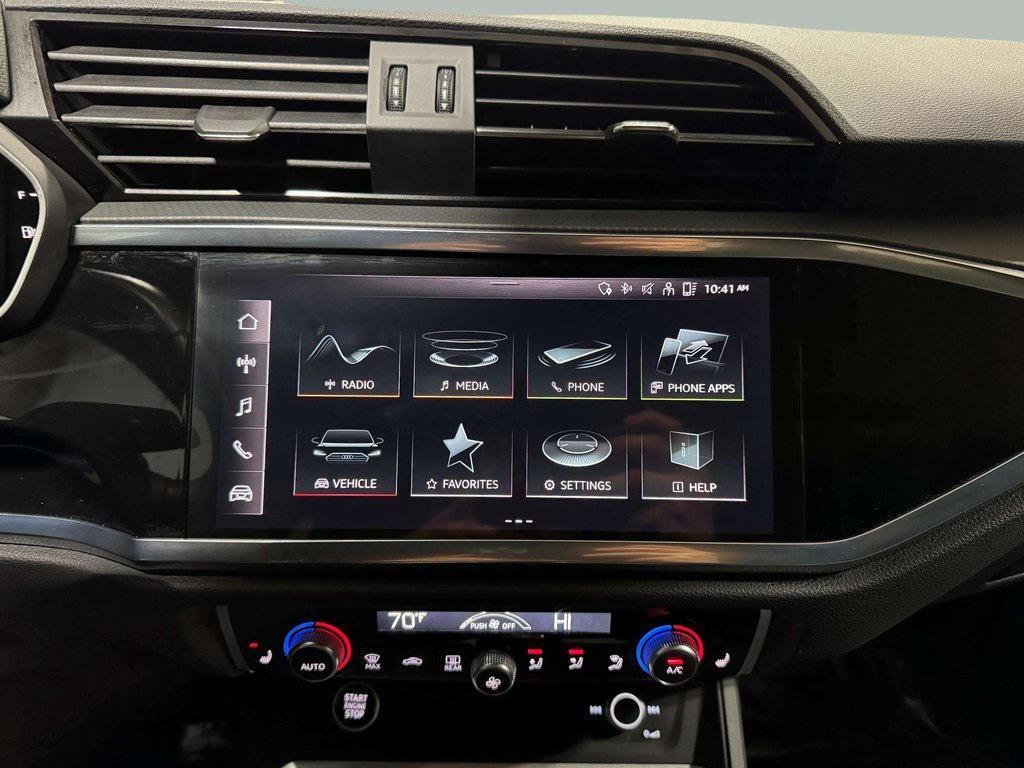 used 2024 Audi Q3 car, priced at $31,495